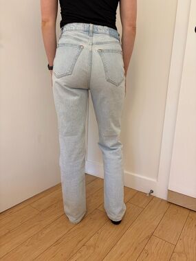 Abercrombie & Fitch ‘90s Straight Ultra High Rise Light Blue Women Jeans